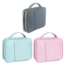 Bible Case Book Storage Case Bible Book Cover with Handle & Book Stand for Home