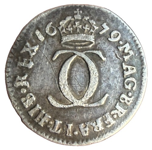 1679 charles silver - charles, ii
