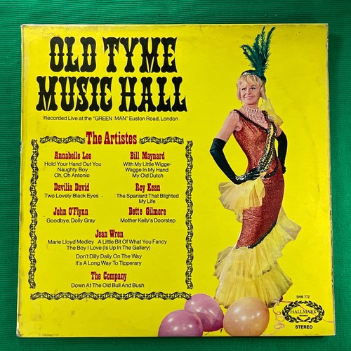 Old tyme music hall vinyl - tyme,