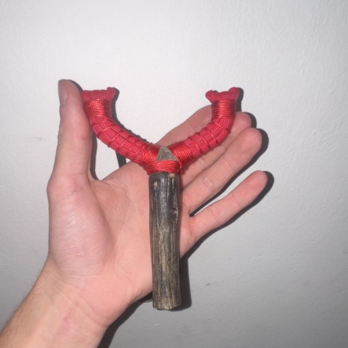 Red catapult slingshot with - catapult,