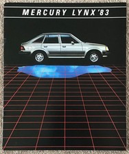 MERCURY LYNX RANGE USA Car