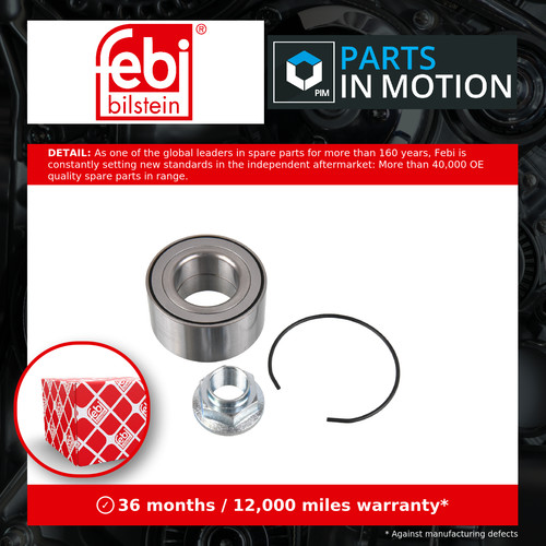 Wheel bearing kit fits - wheel,