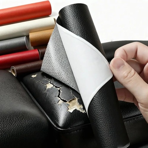 Faux leather fabric - faux, soft