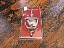 DOOR KNOCKER VICTORIAN URN STYLE 6" Solid Metal. Bolt Through. Fittings Included