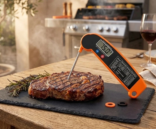 Digital food thermometer probe - thermometer,