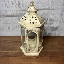 Shabby Chic Metal Candle