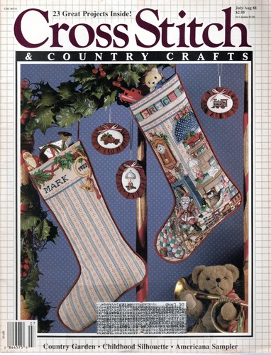 Cross stitch country crafts - stitch,