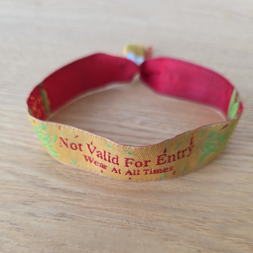 Glastonbury 2002 wristband