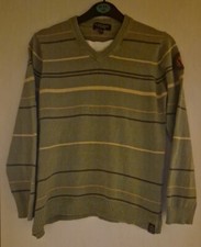 Boys ST GEORGE by DUFFER @ Debenhams Green Cotton Jumper - Age 11-12 Yrs.