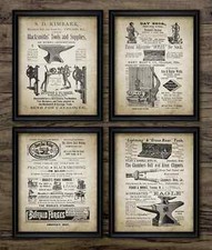 Blacksmith Vintage Advert