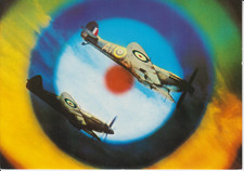 GB 1969 Battle of Britain two Spitfires Biggin Hill Card