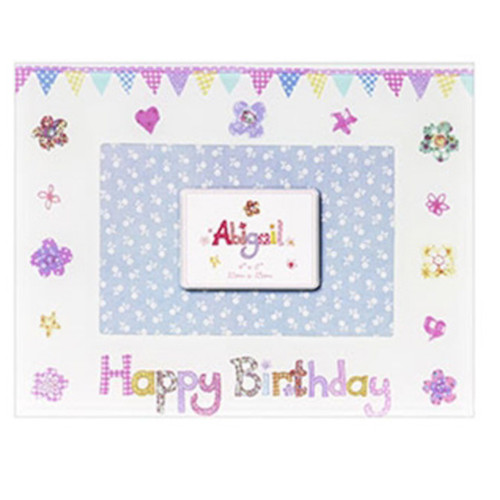 Happy birthday abigail glass - happy,