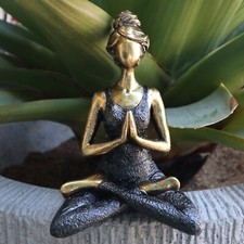 Bronze/Gold & Black Yoga