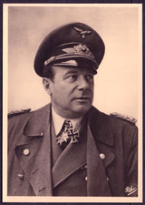 MATT POSTCARD GERMAN WW1/2 LUFTWAFFE FIGHTER PILOT ERNST UDET DIED SUICIDE 1941