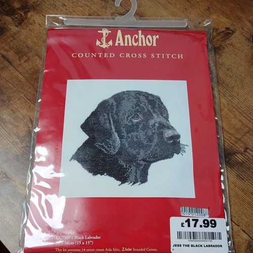 Anchor black labrador cross - anchor,