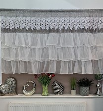 Novelty voile net curtain with