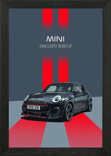 Mini jcw framed - mini,