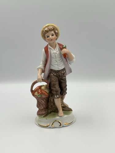 Vintage handpainted bisque