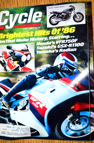 Cycle magazine june 1986 honda - june,