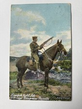 WW1 Or Earlier Postcard, Trooper Field Kit, 1st Kings Dragoon Guards.