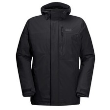 Jack Wolfskin Trekking Texapore Mens Black Insulated Jacket