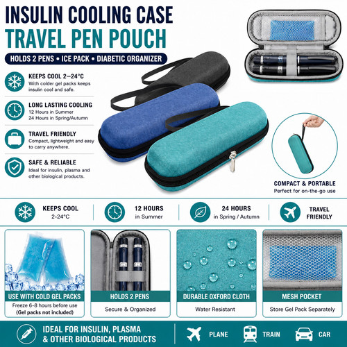 Insulin cooling case - cooling,