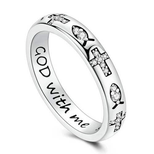 925 sterling silver christian - 925,
