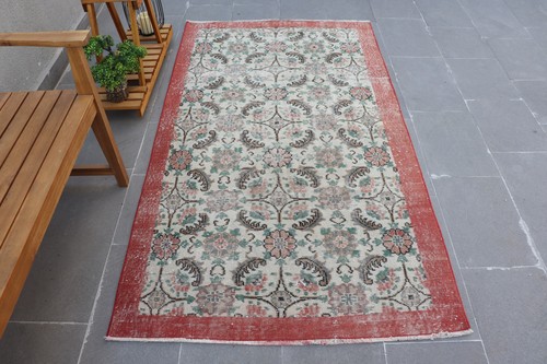 Vintage 7x6 ft rug - vintage, 3,7x6,6