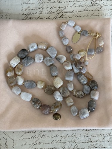 Lola rose necklace gemstone - lola,