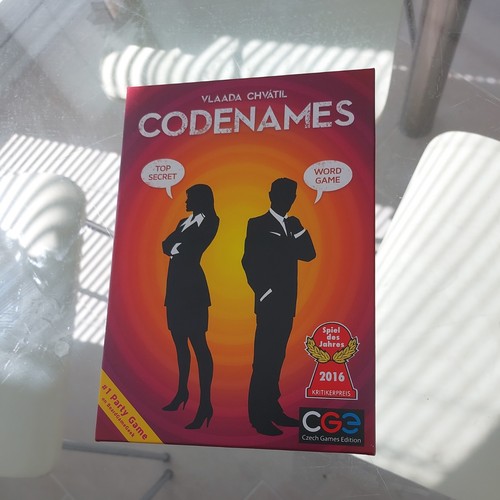 Codenames board game family - codenames,