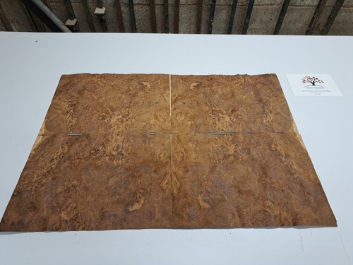 Burr brown oak veneer 4 - burr,