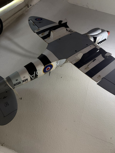 Pre built painted spitfire - pre-built,