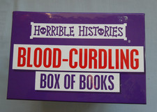 Horrible Histories - Blood Curdling Box of 14 Books 2016-2017