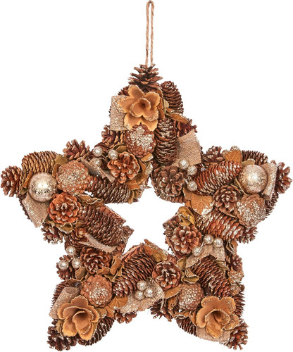 Gold festive star christmas - festive,