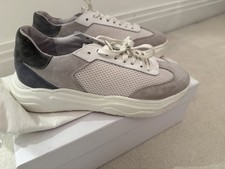 Arne Ocean Runner Flex White/L Grey Trainers Men’s Uk Size 8