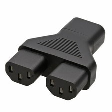 IEC Mains Splitter Plug Y