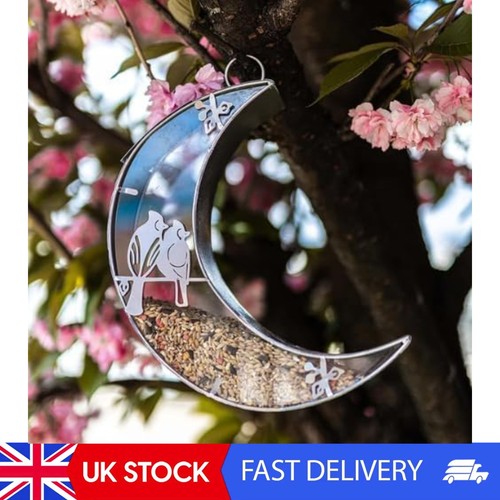 Large moon bird feeders - moon,
