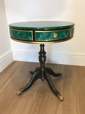 Stunning round occasional drum