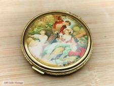 Old Time Village Scene-Vintage