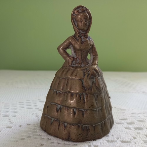 Lovely vintage brass lady - lovely,