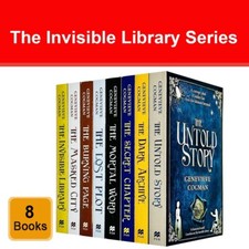 The Invisible Library Series 8 Books Collection Set by Genevieve Cogman NEW Pack