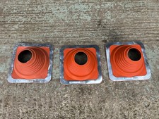 Roof flashing Flat/Corrugated Roofs 4 Twin Wall Flue Pipe & Wood burning Stoves