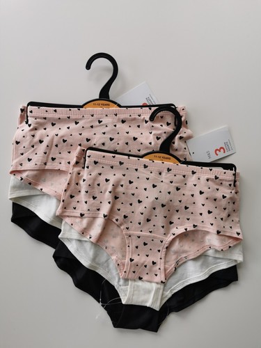 Girls 6pk cotton with - cotton,