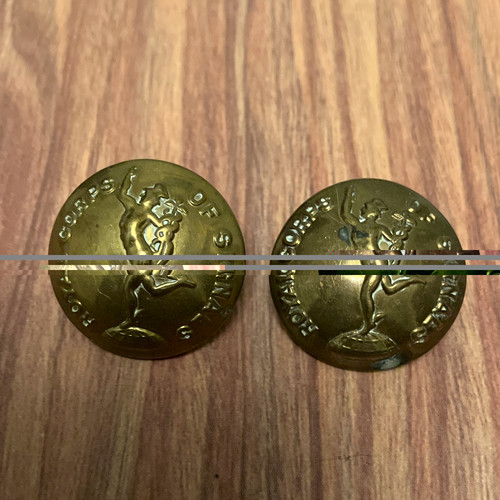 Pair vintage military - of,