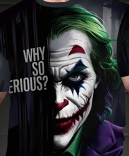 Men's Joker T-shirt Size L-XL