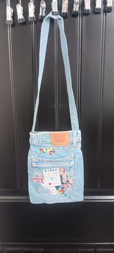 Vtg bingo upcycled - denim, levis