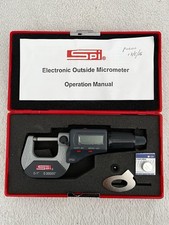 Swiss Precision Instruments-Electronic Outside Micrometer0-1/0.25mm