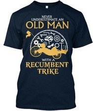 Old Man With A Recumbent Trike