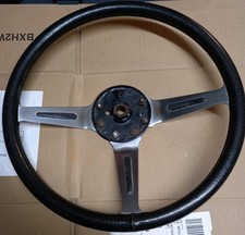 14 Inch 3 Spoke Steering Wheel To Fit Reliant Scimitar, Triumph Etc