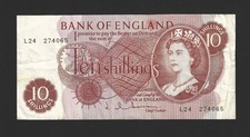 Boe shilling banknote - boe, 10